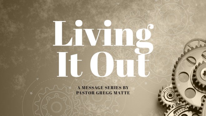 Houston's First Message: Living It Out
